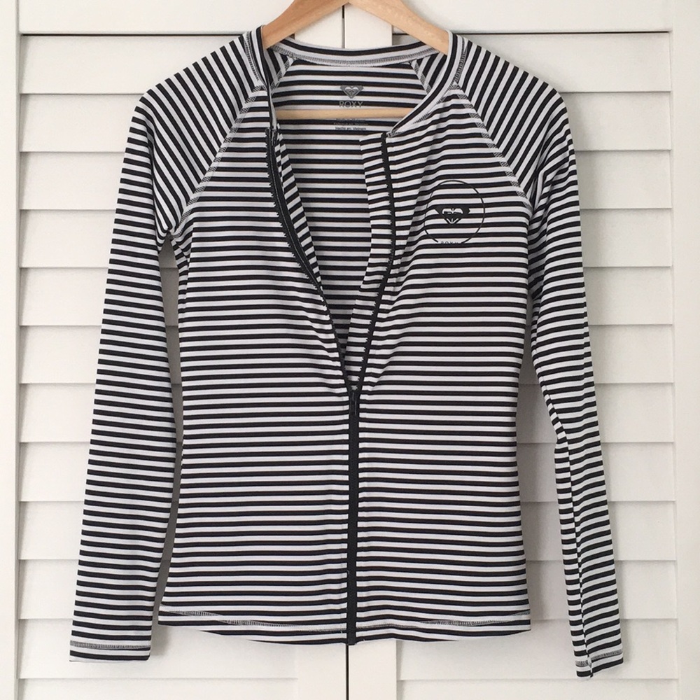 Roxy Swim Zip Top 🌊